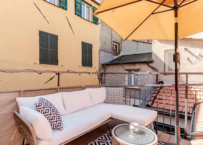 Terrazza Sui Tetti A Un Passo Dal Mare